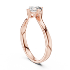 Round Solitaire Diamond Ring