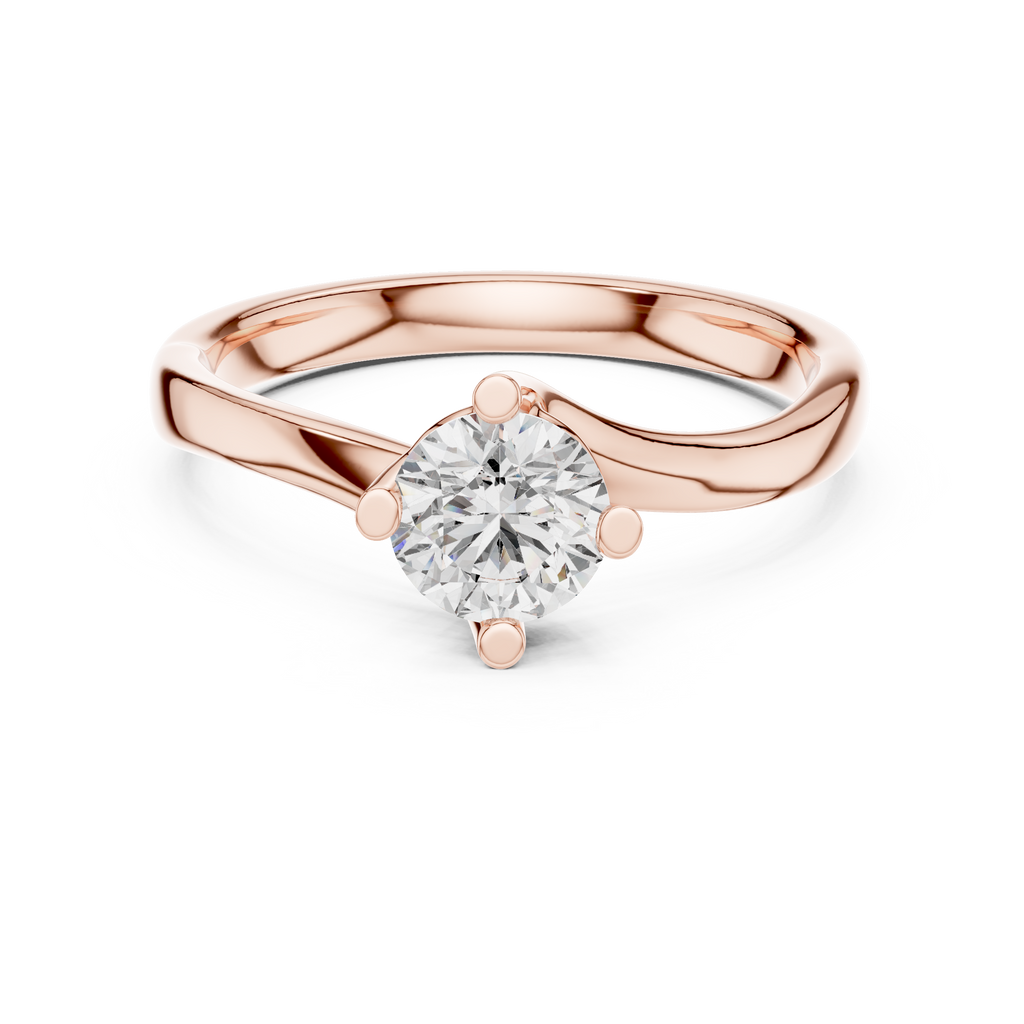 Round Solitaire Diamond Ring
