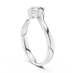 Round Solitaire Diamond Ring