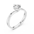 Round Solitaire Diamond Ring