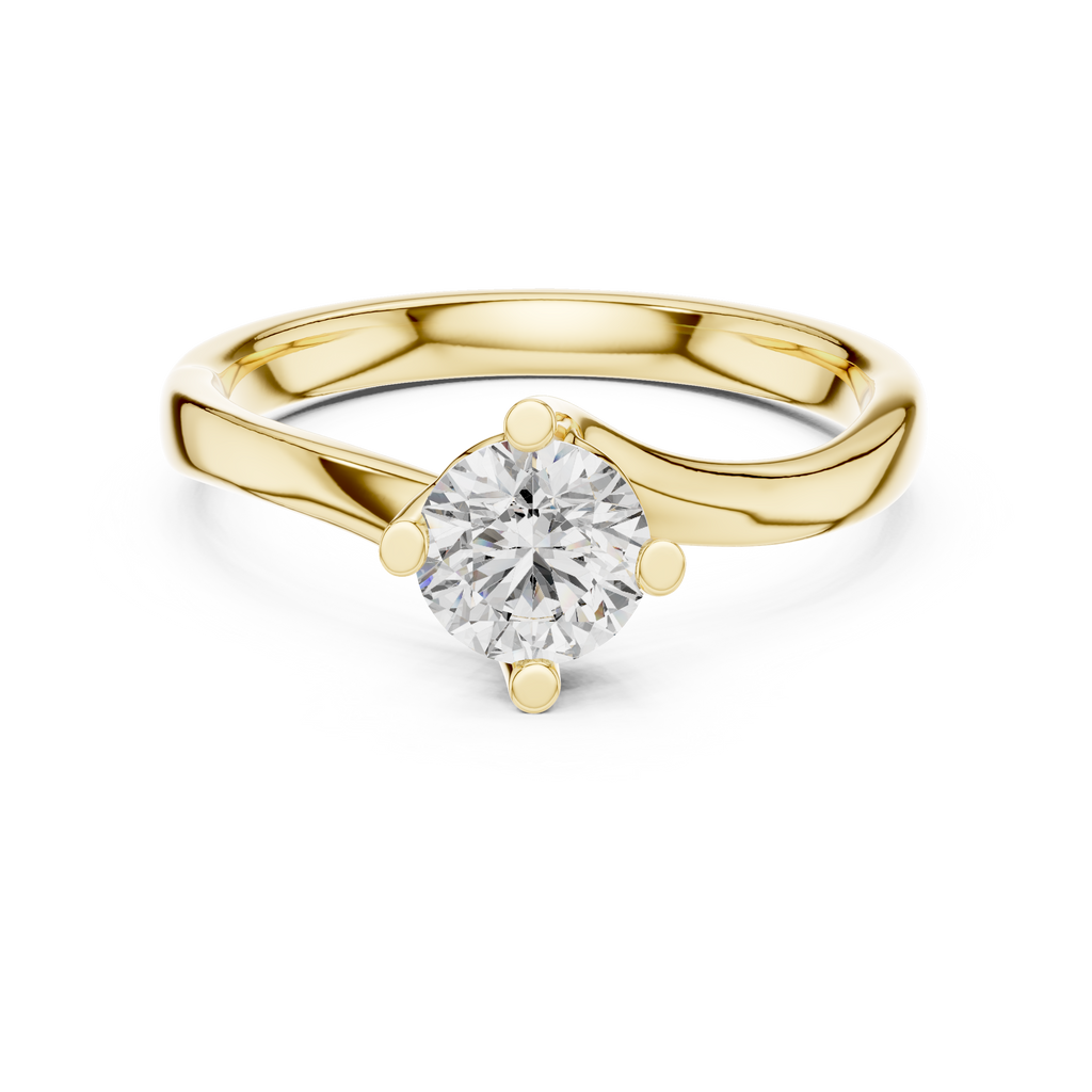 Round Solitaire Diamond Ring