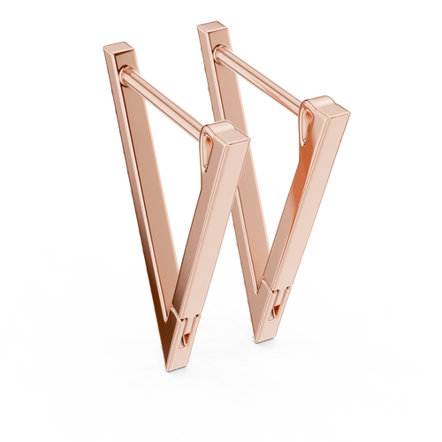 Diamond Bar Drop Earrings Corvexa Jewellery