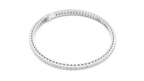 Princess Cut Diamond Tennis Bracelet