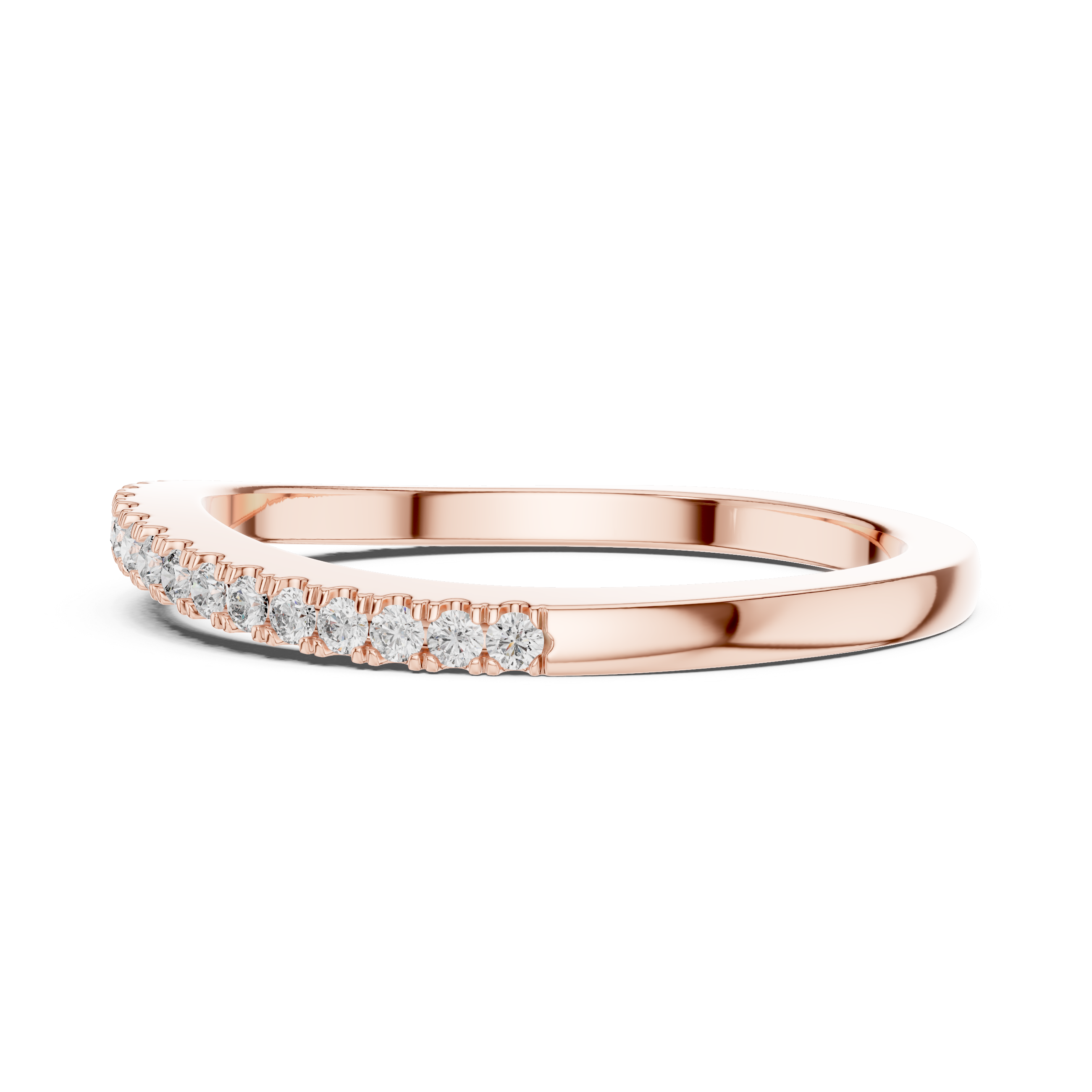 Diamond Half Eternity Ring