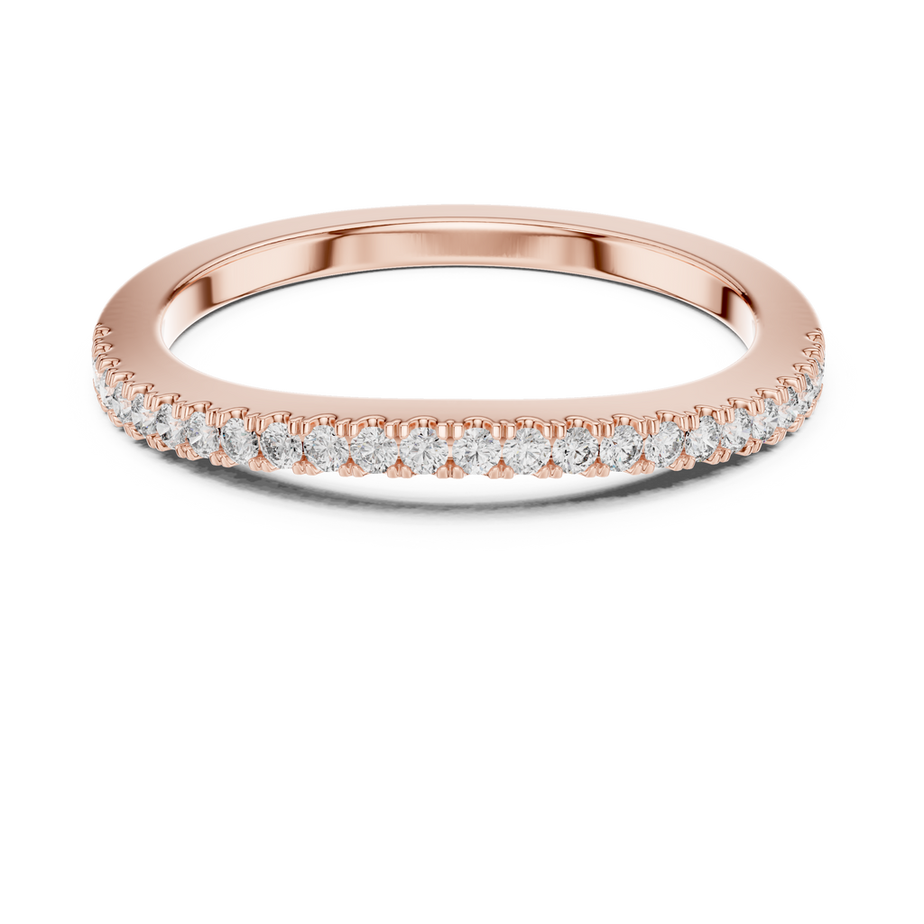 Diamond Half Eternity Ring