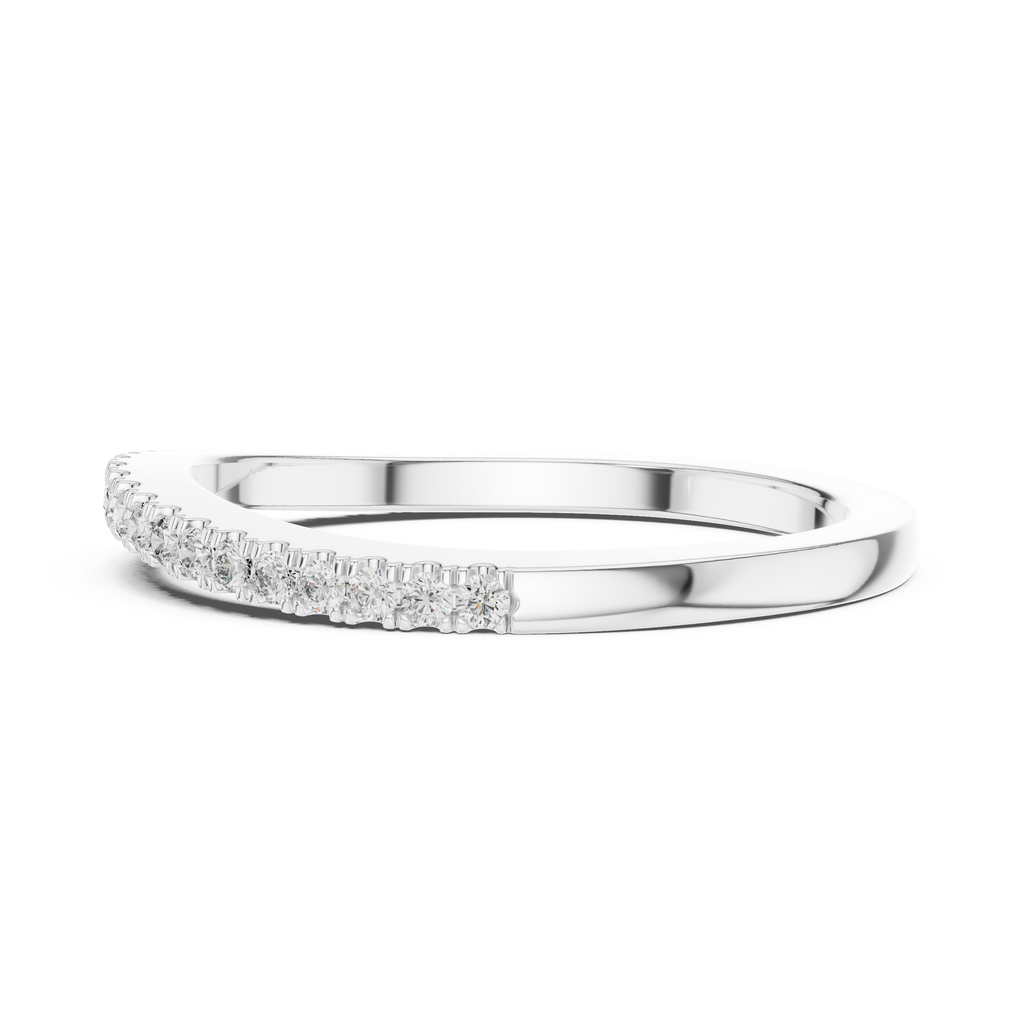 Diamond Half Eternity Ring