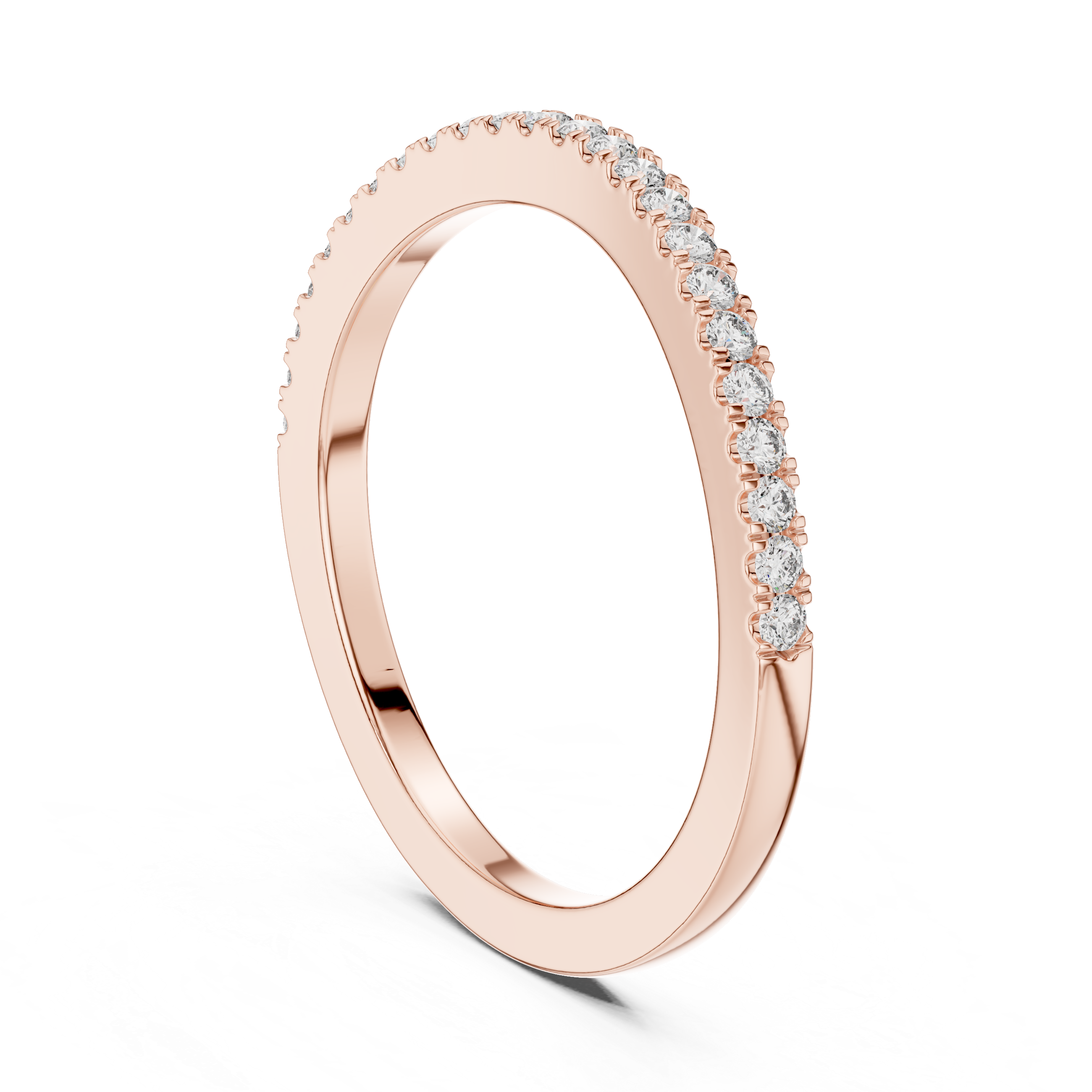 Diamond Half Eternity Ring