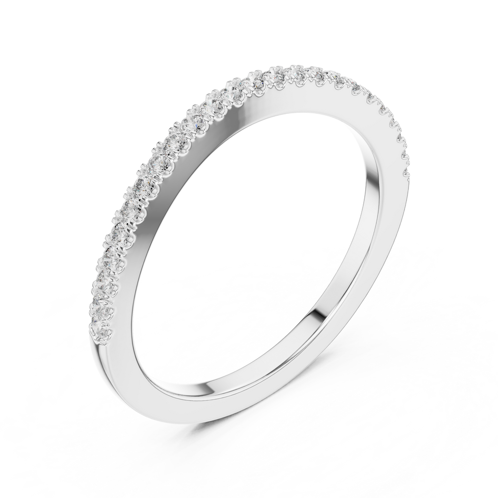 Diamond Half Eternity Ring