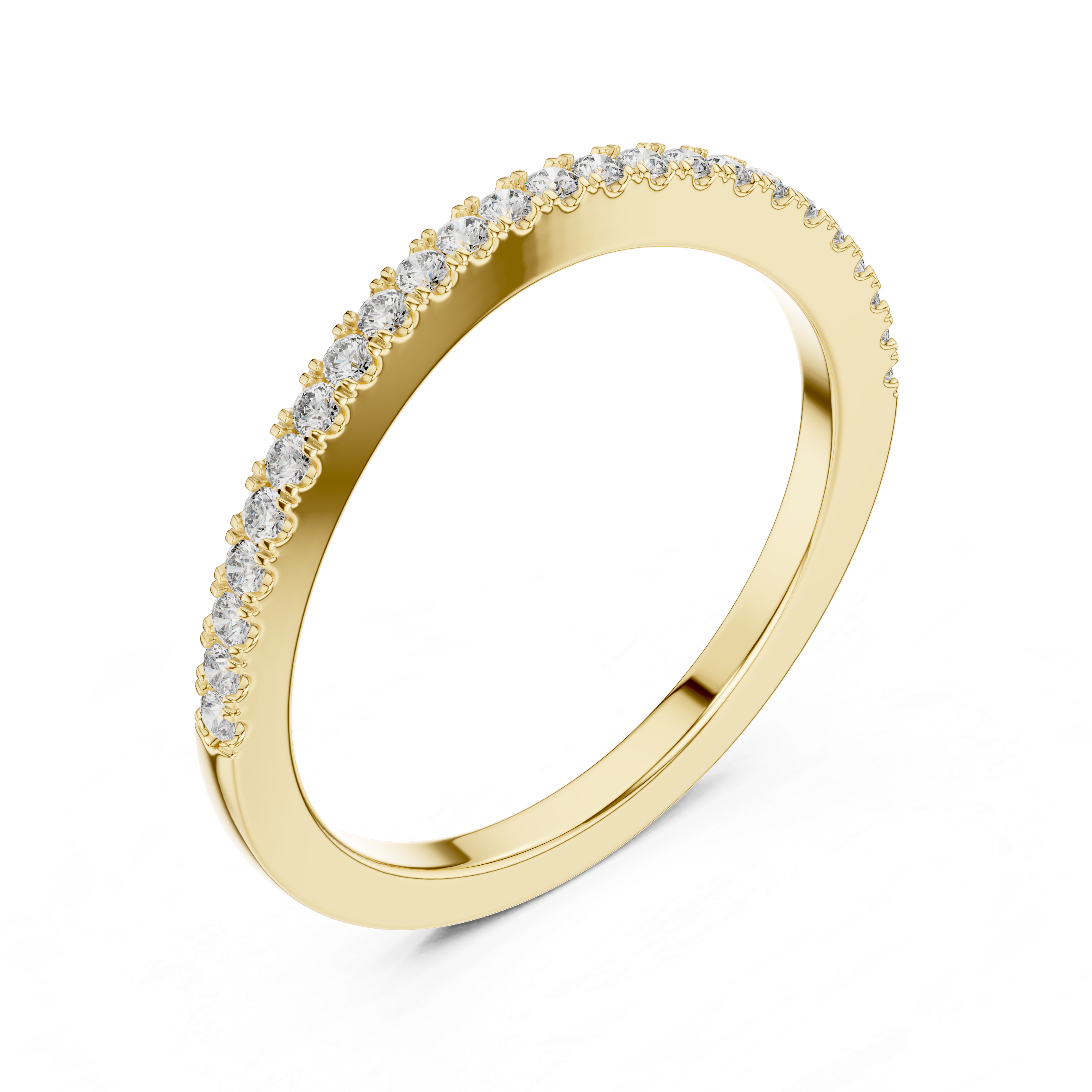Diamond Half Eternity Ring