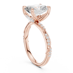 Radiant Cut Diamond Engagement Ring