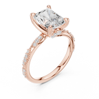 Radiant Cut Diamond Engagement Ring