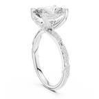 Radiant Cut Diamond Engagement Ring