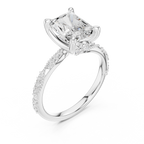 Radiant Cut Diamond Engagement Ring