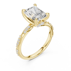 Radiant Cut Diamond Engagement Ring