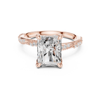 Radiant Cut Diamond Engagement Ring