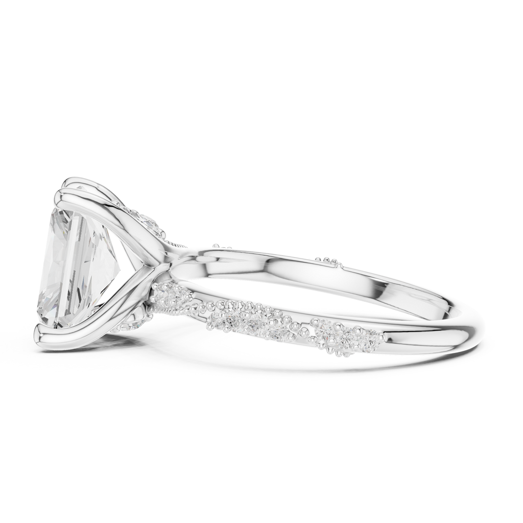 Radiant Cut Diamond Engagement Ring