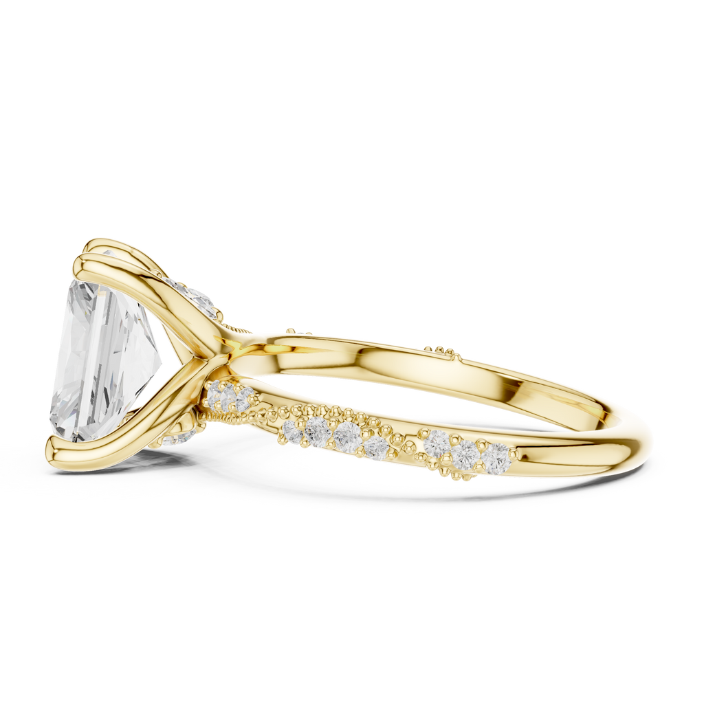 Radiant Cut Diamond Engagement Ring
