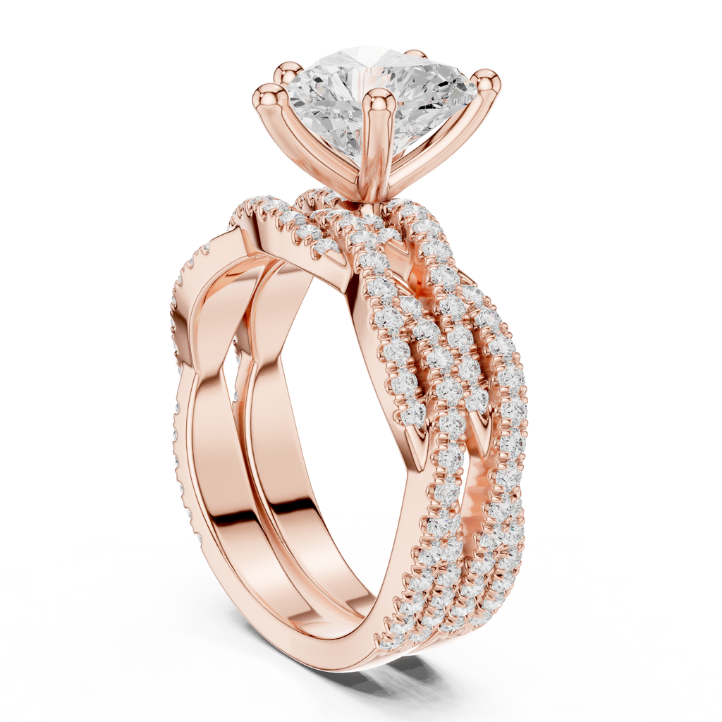 Heart Shape Diamond Engagement Ring