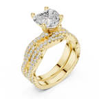 Heart Shape Diamond Engagement Ring