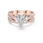 Heart Shape Diamond Engagement Ring
