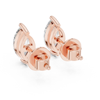 Marquise Cut Diamond Stud Earrings