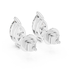 Marquise Cut Diamond Stud Earrings