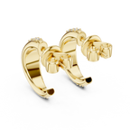 Diamond Pavé Hoop Earrings