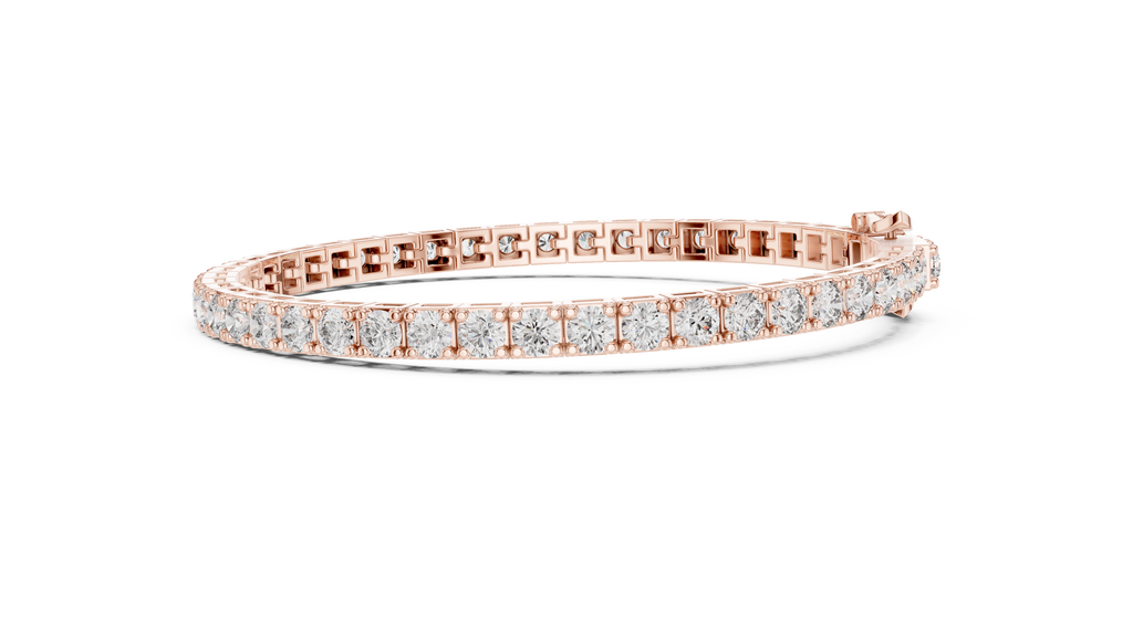 Round Diamond Tennis Bracelet