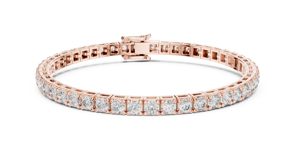 Round Diamond Tennis Bracelet