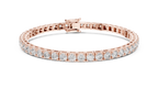 Round Diamond Tennis Bracelet
