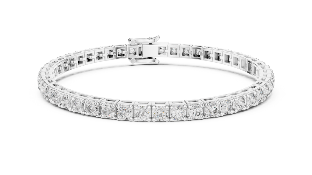 Round Diamond Tennis Bracelet