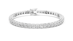 Round Diamond Tennis Bracelet