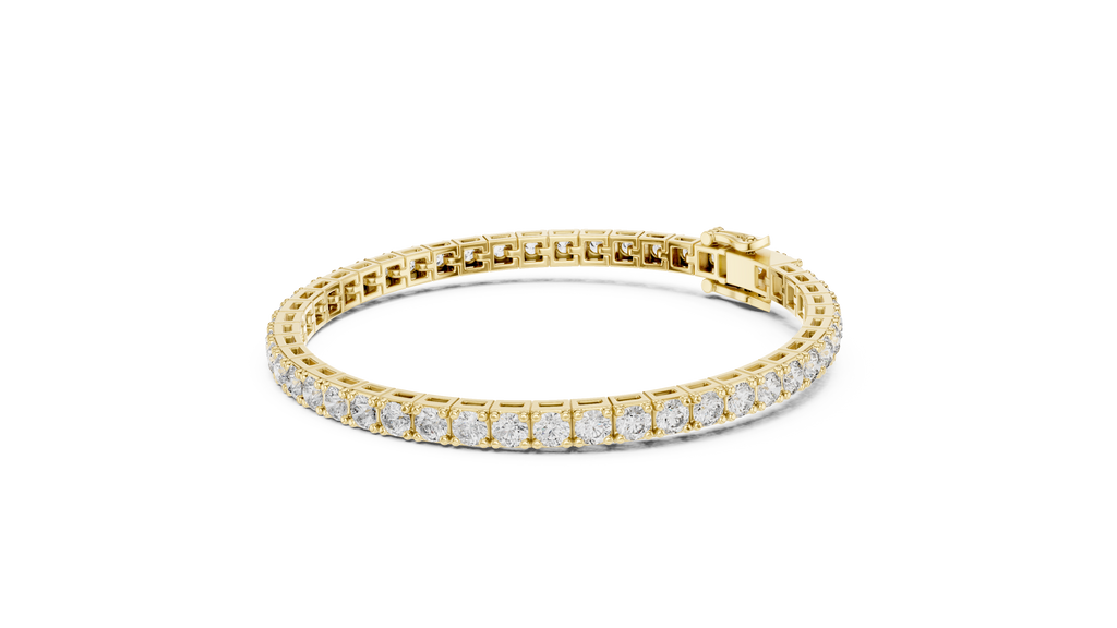 Round Diamond Tennis Bracelet
