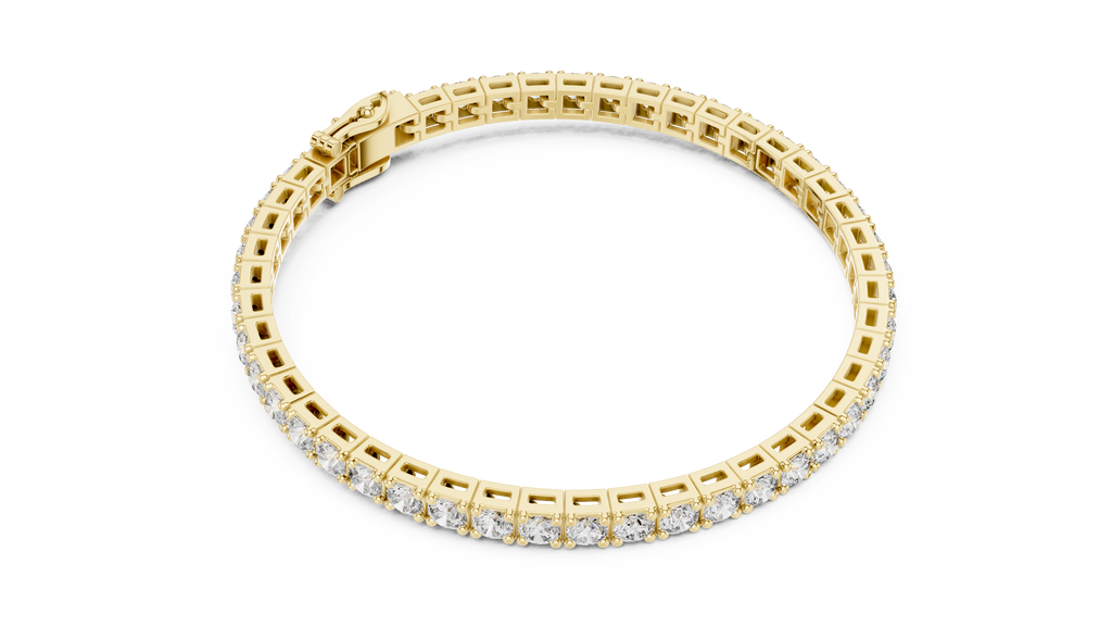 Round Diamond Tennis Bracelet