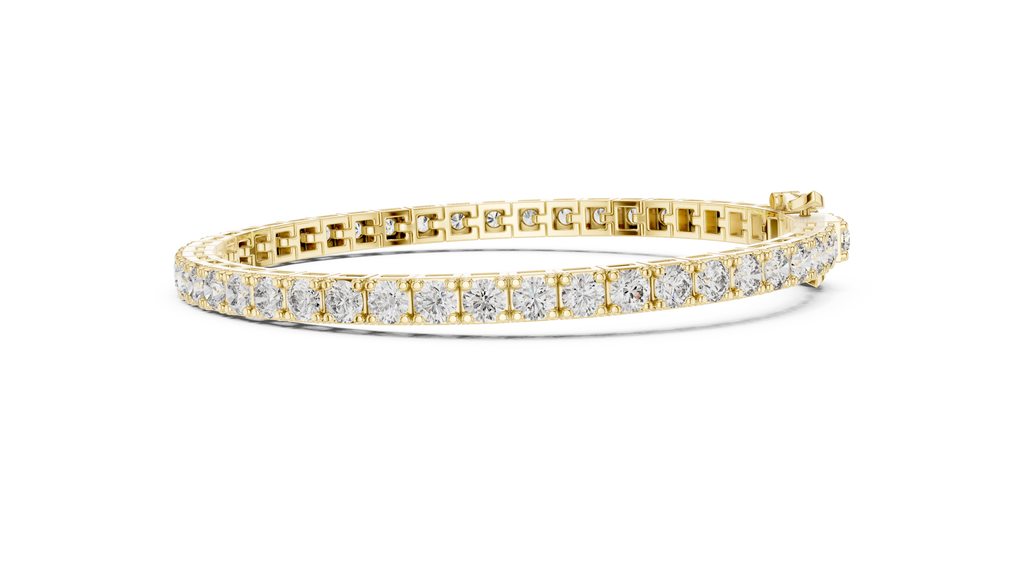 Round Diamond Tennis Bracelet