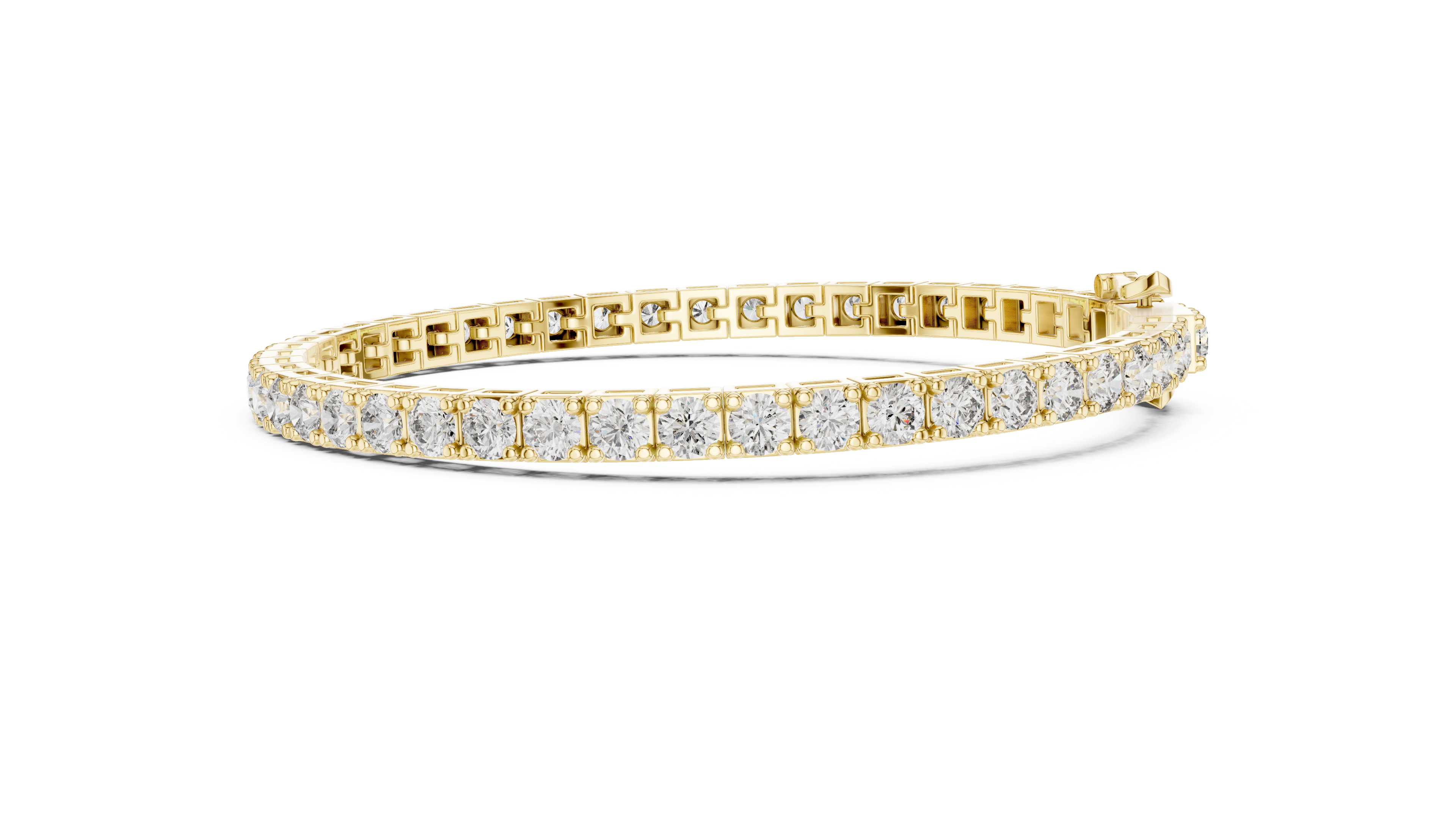 Round Diamond Tennis Bracelet