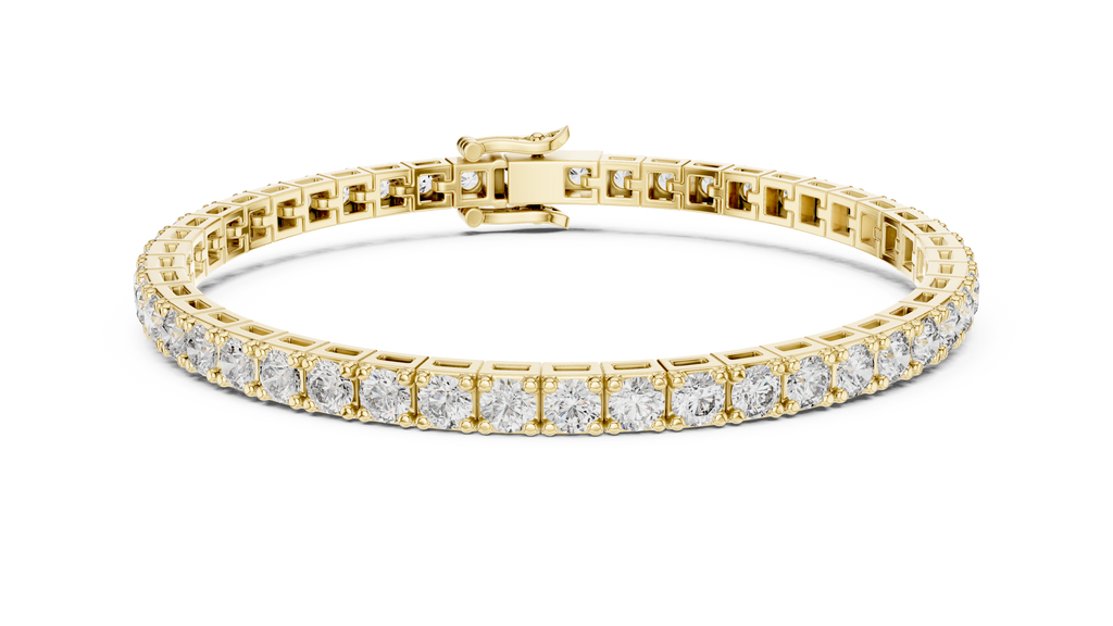 Round Diamond Tennis Bracelet
