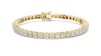 Round Diamond Tennis Bracelet