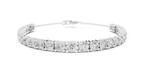 Graduated Round Diamond Tennis Bracelet Corvexa Jewellery