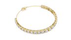 Graduated Round Diamond Tennis Bracelet Corvexa Jewellery