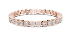 Bezel Set Round Tennis Bracelet Corvexa Jewellery