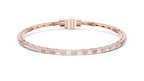 Baguette Diamond Tennis Bracelet Corvexa Jewellery