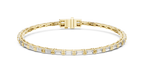 Baguette Diamond Tennis Bracelet Corvexa Jewellery