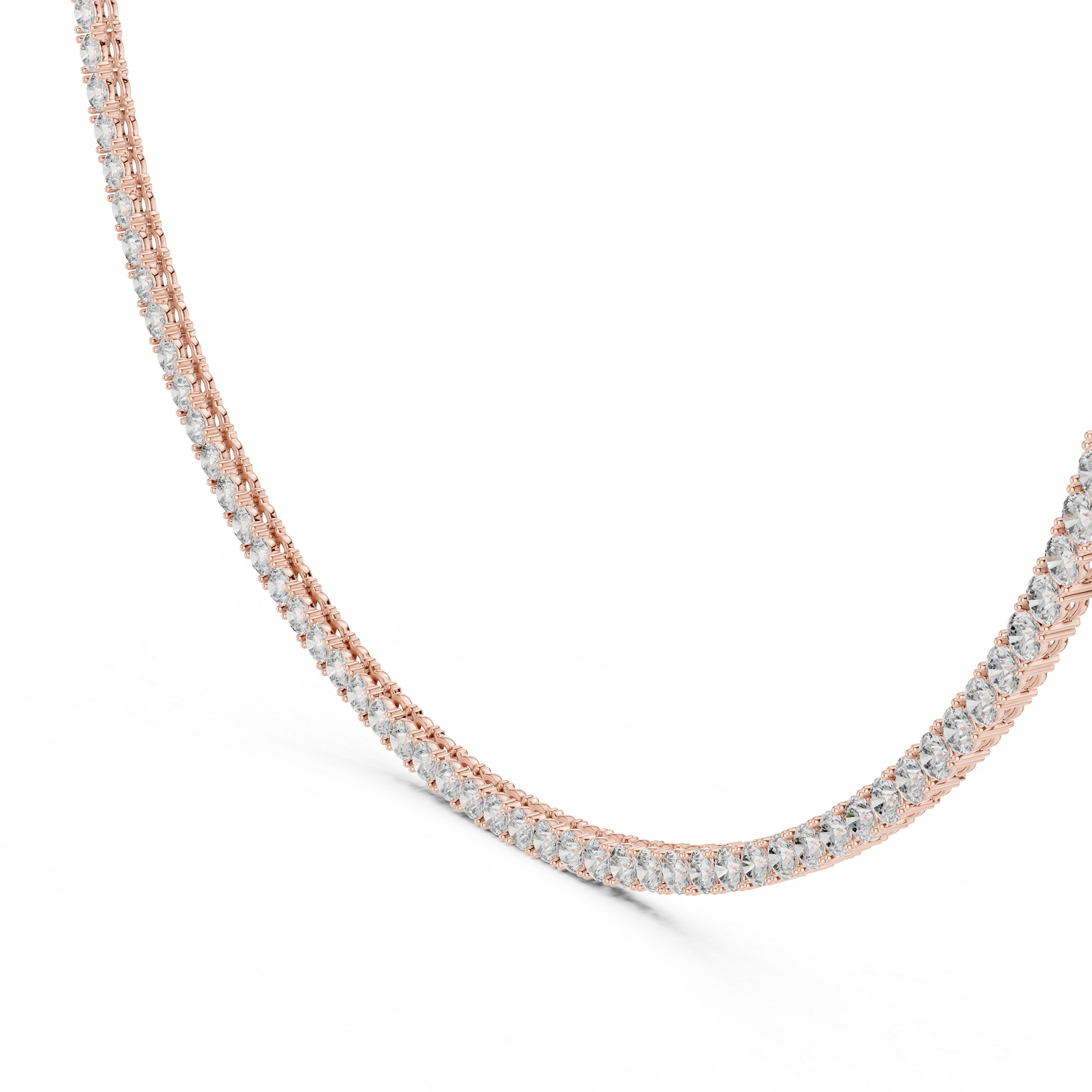 Round Diamond Luxury Necklace