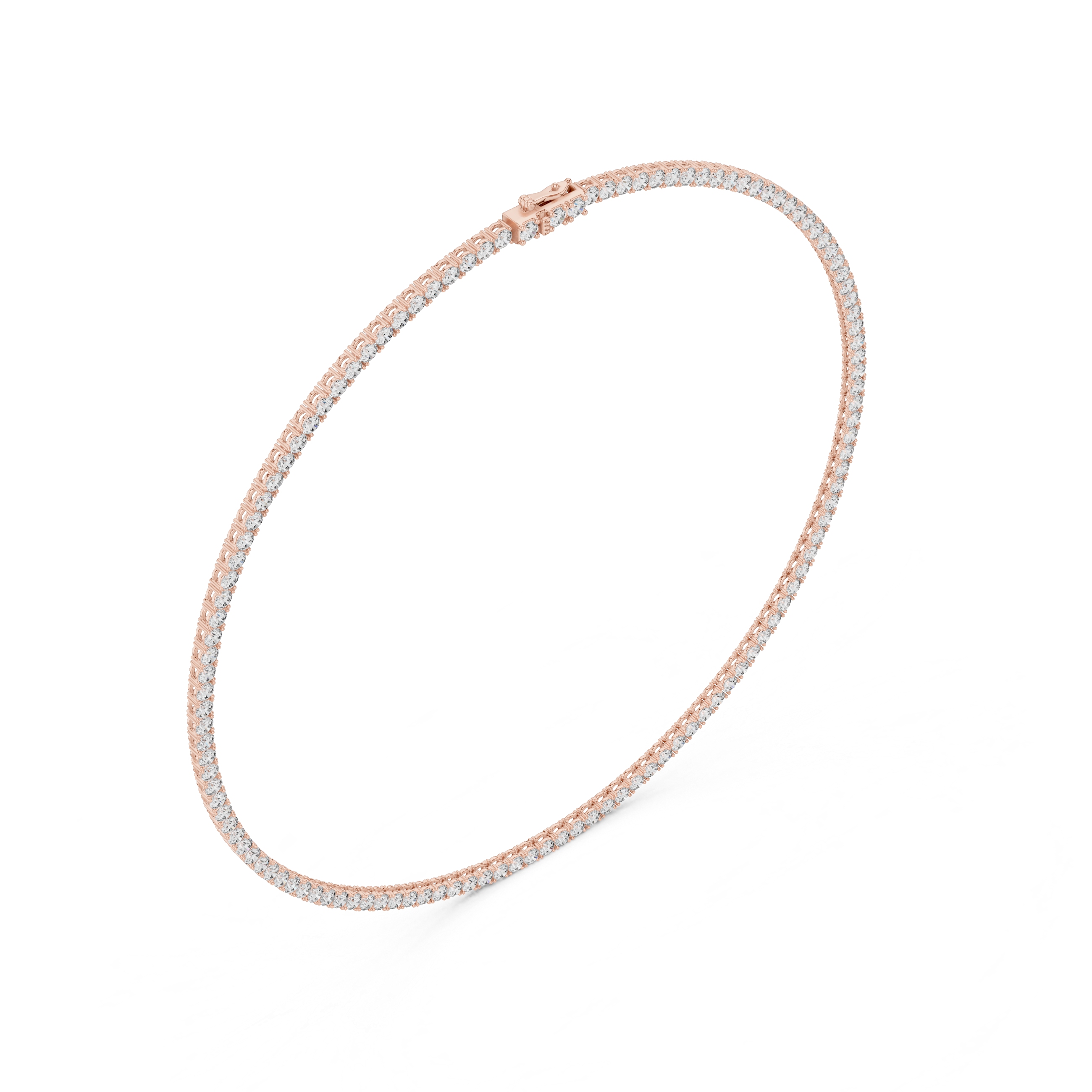 Round Diamond Luxury Necklace