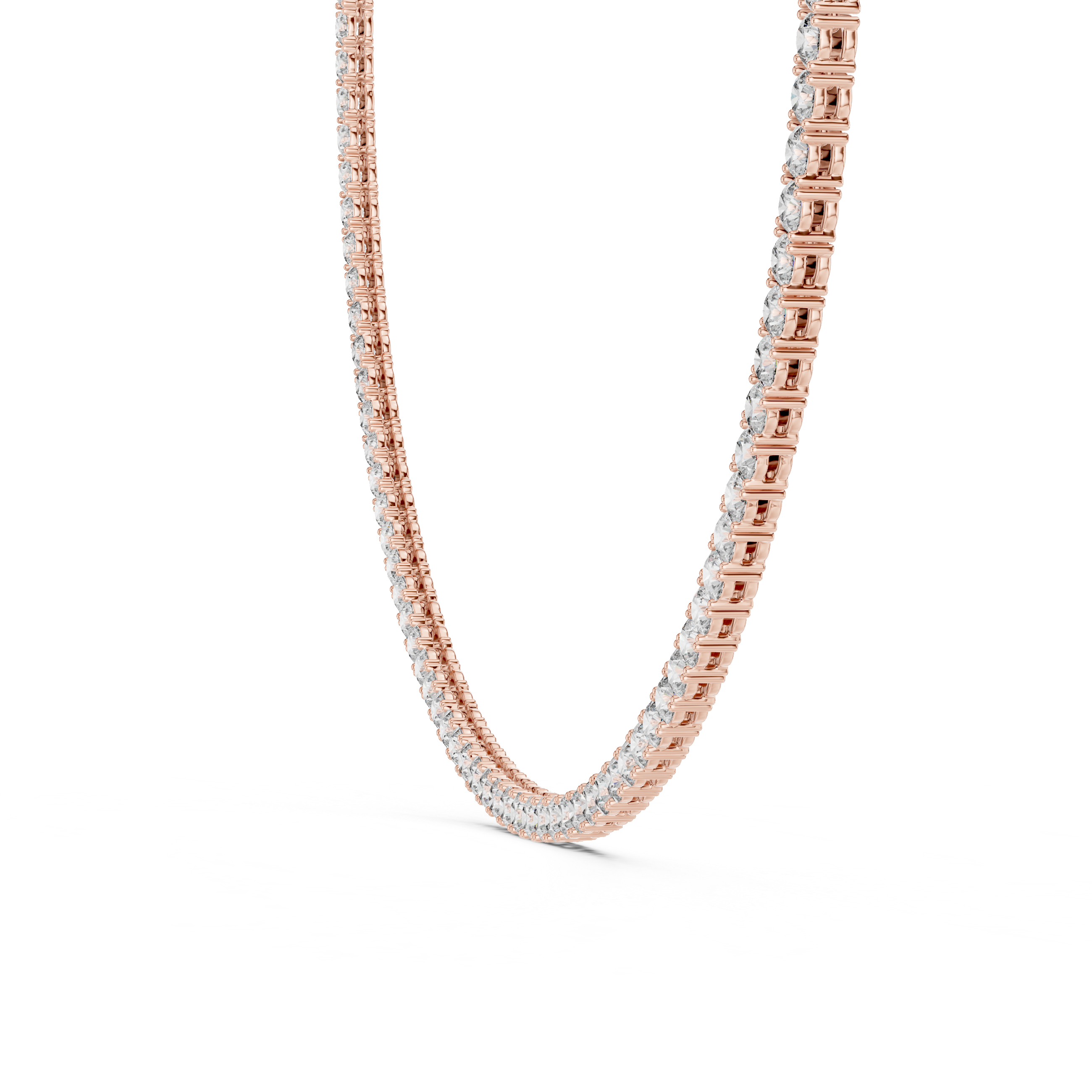 Round Diamond Luxury Necklace