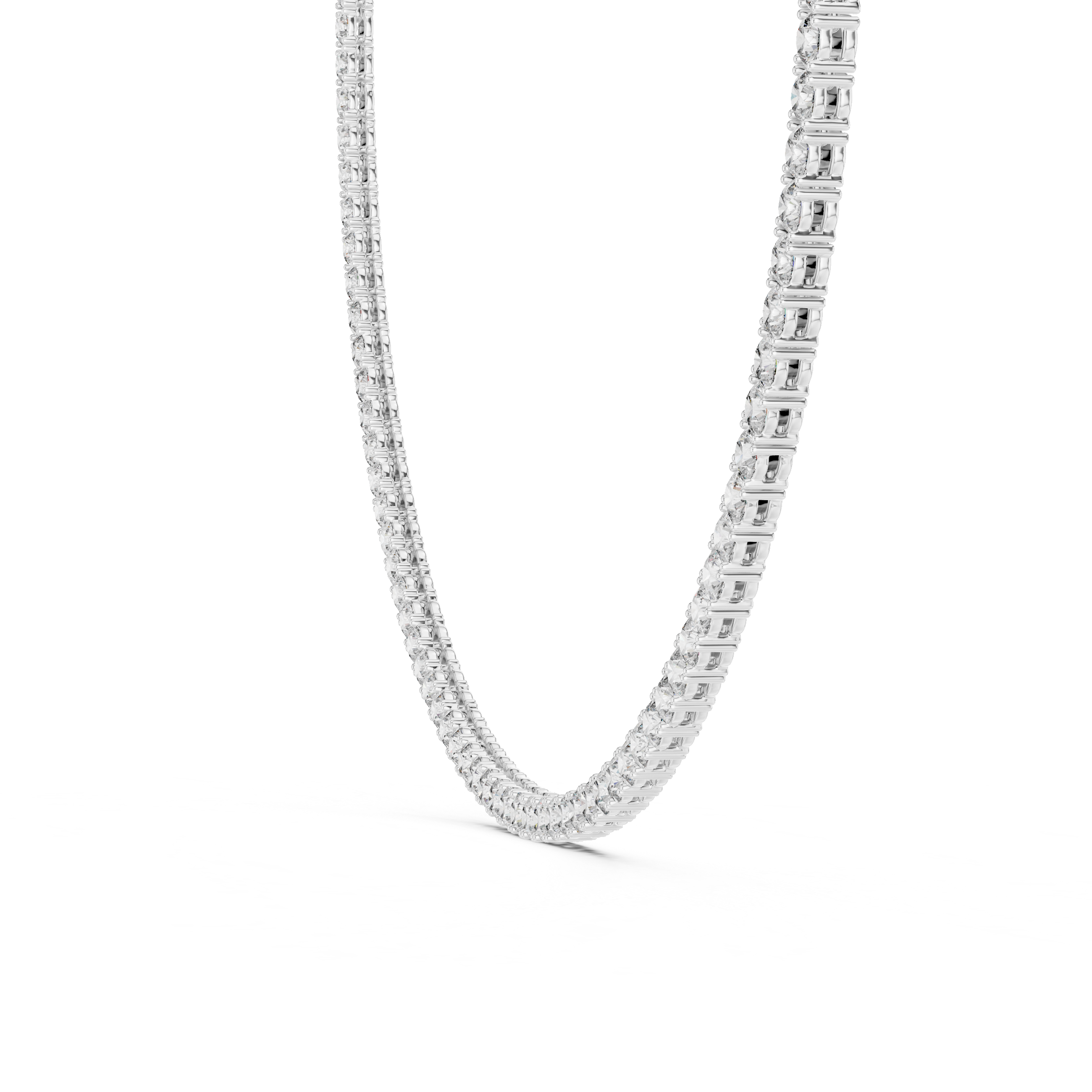 Round Diamond Luxury Necklace