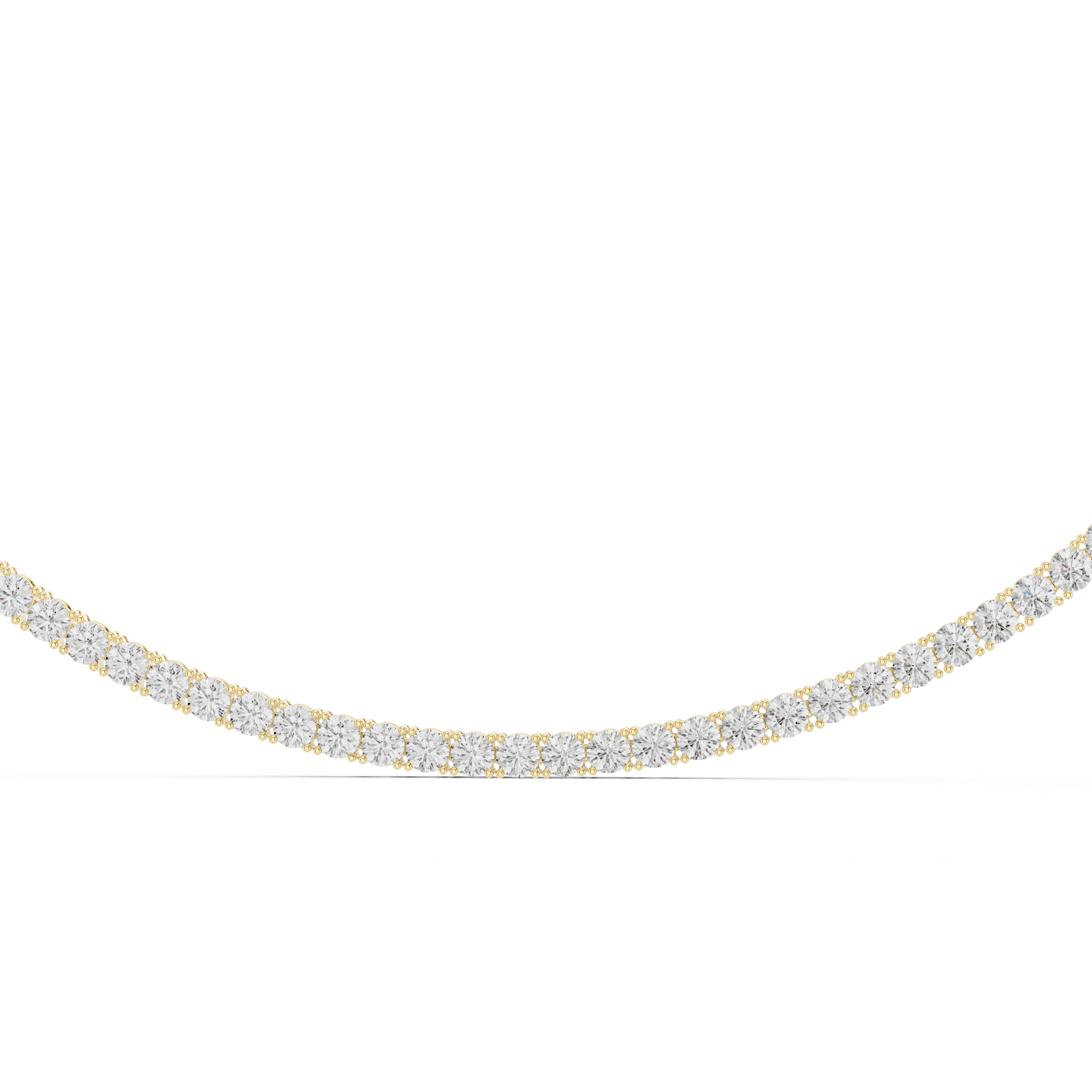 Round Diamond Luxury Necklace