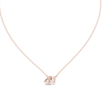 Toi et Moi Emerald & Pear Pendant Necklace Corvexa Jewellery