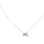 Toi et Moi Emerald & Pear Pendant Necklace Corvexa Jewellery